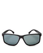 Hugo Boss Carbon Polarized Rectangle Sunglasses, 60mm
