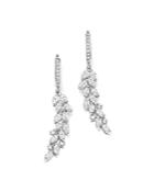 Bloomingdale's Diamond Cascade Drop Earrings In 14k White Gold, 1.90 Ct. T.w. - 100% Exclusive