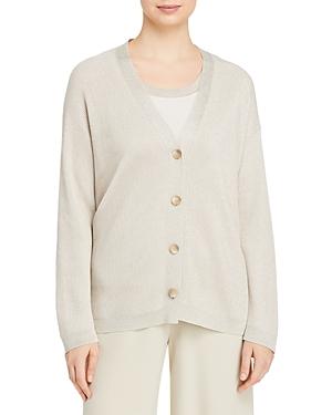 Fabiana Filippi Cardigan In Cotone E Lure