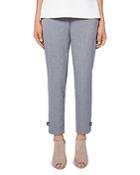 Ted Baker Bow-detail Textured Trousers