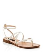 Aqua Women's Sand Strappy Thong Sandals - 100% Exclusive