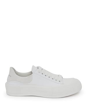 Alexander Mcqueen Women's Canvas & Rubber Wrap Sole Sneakers