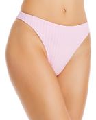 Solid & Striped The Jayden Ribbed Bikini Bottom