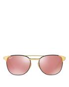 Ray-ban Icons Mirrored Square Sunglasses, 58mm