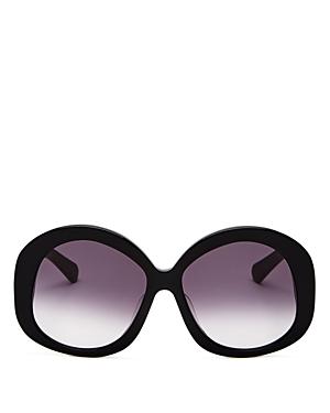 Karen Walker Women's Round Sunglasses, 58mm