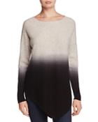 C By Bloomingdale's Cashmere Dip-dye Asymmetric Sweater - 100% Exclusive