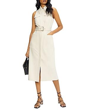 Ted Baker Sleeveless Collared Shirt Dress