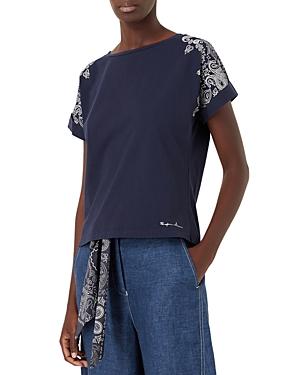 Emporio Armani Paisley Print Tee