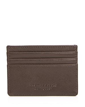 The Men's Store At Bloomingdale's Saffiano Leather Card Case