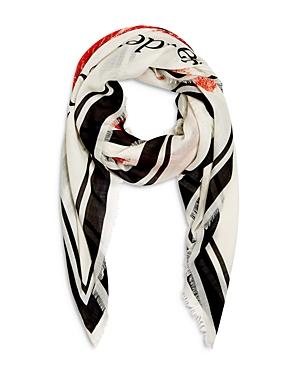 Alexander Mcqueen Punk Skull Scarf