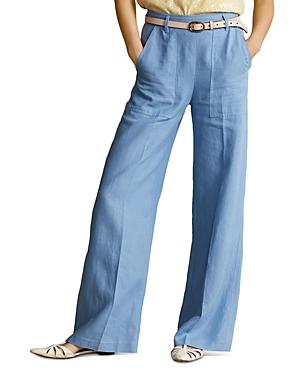 Polo Ralph Lauren Wide Leg Linen Pants