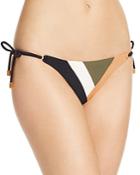 Vix Military Patch Side Tie Bikini Bottom