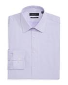 The Men's Store At Bloomingdale's Micro Print Stretch Slim Fit Dress Shirt - 100% Exclusive