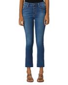 Joe's Jeans Mid Rise Bootcut Cropped Jeans In Ishtar