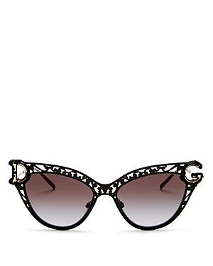 Dolce & Gabbana Women's Barocco Cat Eye Sunglasses, 54mm