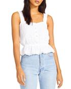 Bb Dakota X Steve Madden Pleasant Valley Eyelet Top