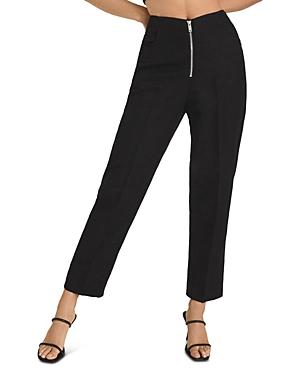 Reiss Cally Zip Front Trousers