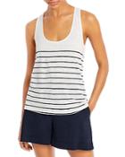 Vince Breton Stripe Scoop Neck Tank