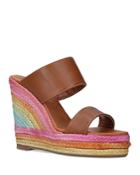 Kurt Geiger London Women's Ariana Rainbow Espadrille Wedge Sandals