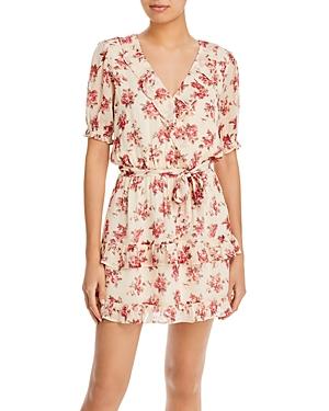 Paige Evonna Floral Ruffle Dress