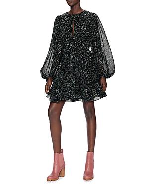 Ted Baker Mairie Balloon Sleeve Mini Dress