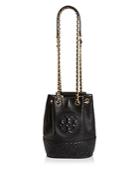 Tory Burch Fleming Small Leather Bucket Bag