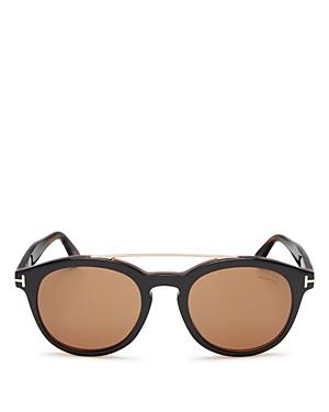 Tom Ford Plastic Sunglasses, 53mm
