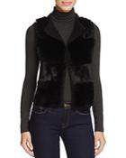 C By Bloomingdale's Rabbit Fur-front Vest - 100% Exclusive