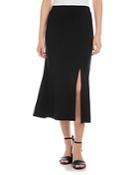 Karen Kane Side Slit Midi Skirt