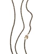 Antonini 18k Yellow Gold Matera Chain And Cognac Diamond Necklace, 42