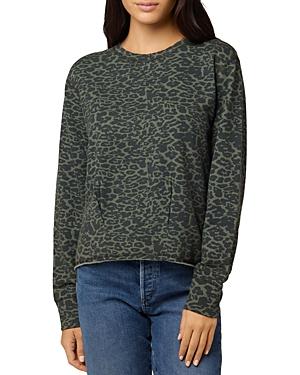 Joe's Jeans Lola Leopard Print Sweatshirt