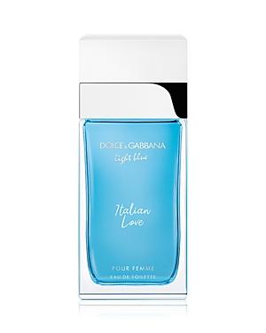 Dolce & Gabbana Light Blue Italian Love Pour Femme Eau De Toilette 3.3 Oz.