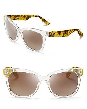 Mcq Mirrored Oversized Wayfarer Sunglasses - Bloomingdale's Exclusive