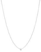 Aerodiamonds 18k White Gold Solo Diamond Adjustable Necklace, 18