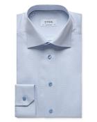 Eton Textured Solid Contemporary Fit Dress Shirt
