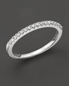 Diamond Micro-pave Ring In 14 Kt. White Gold, 0.15 Ct. T.w. - 100% Exclusive