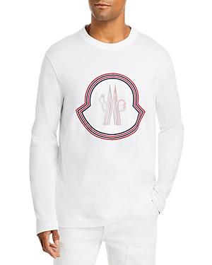 Moncler Long Sleeve Logo Graphic Tee