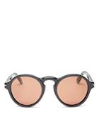 Givenchy Round Keyhole Acetate Sunglasses, 51mm