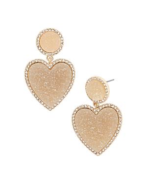 Baublebar Asimina Druzy Heart Earrings