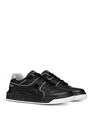 Valentino Garavani Men's One Stud Color Blocked Sneakers