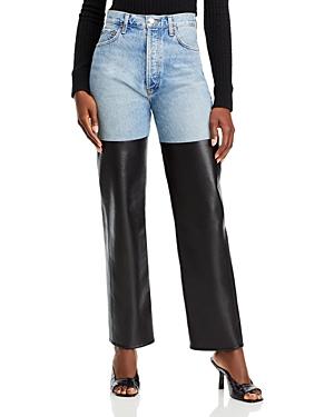 Agolde '90s Pinched Waist Jeans In Vintage/detox