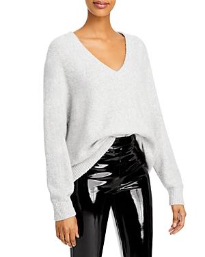 Alice And Olivia Dev Oversized V Neck Sweater