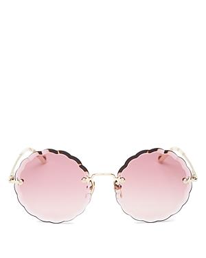 Chloe Women's Round Sunglasses, 60mm