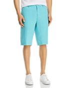 Boss Turquoise Rigan Linen Shorts - 100% Exclusive