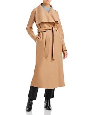 Harris Wharf London Volcano Pressed Wool Coat