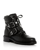 Frye Women's Samantha Cap-toe Combat Boots