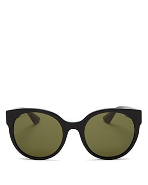 Gucci Cat Eye Logo Sunglasses, 54mm
