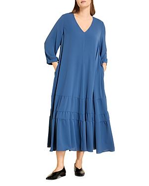 Marina Rinaldi Darwin Tiered Midi Dress