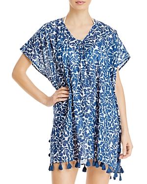 Echo Climbing Vines Caftan Swim Cover-up