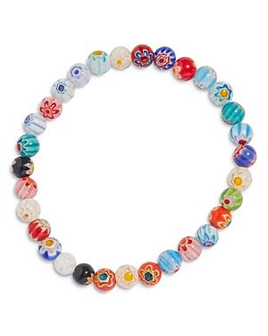 Baublebar Dahlia Millifiori Bead Stretch Bracelet